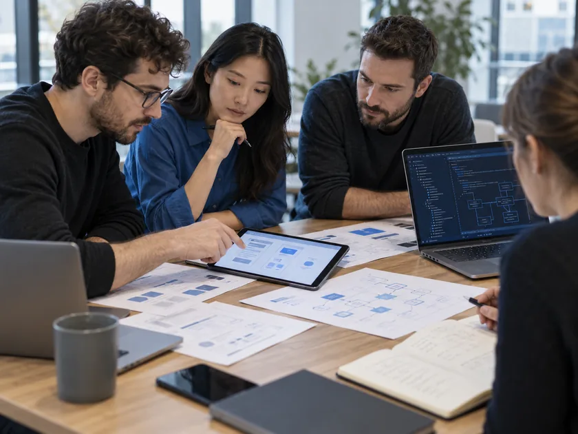 Illustrative product engineering collaboration