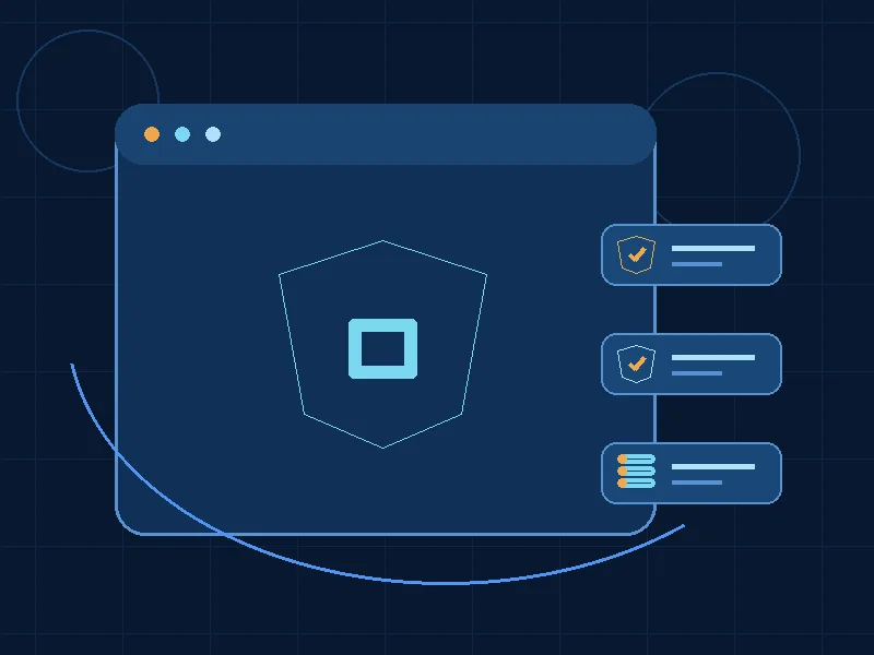 Illustration of the reviewed output and next step for personal data and privacy controls.