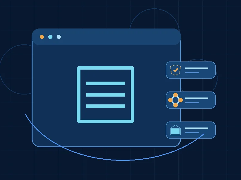 Illustration of the reviewed output and next step for the Appnox page navigation map.